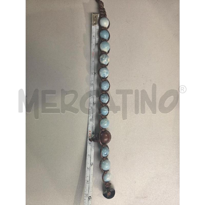 BRACCIALETTO PIETRE CELESTI TAMASHII CON SACCHETTO E GARANZIA | Mercatino dell'Usato Modena 4