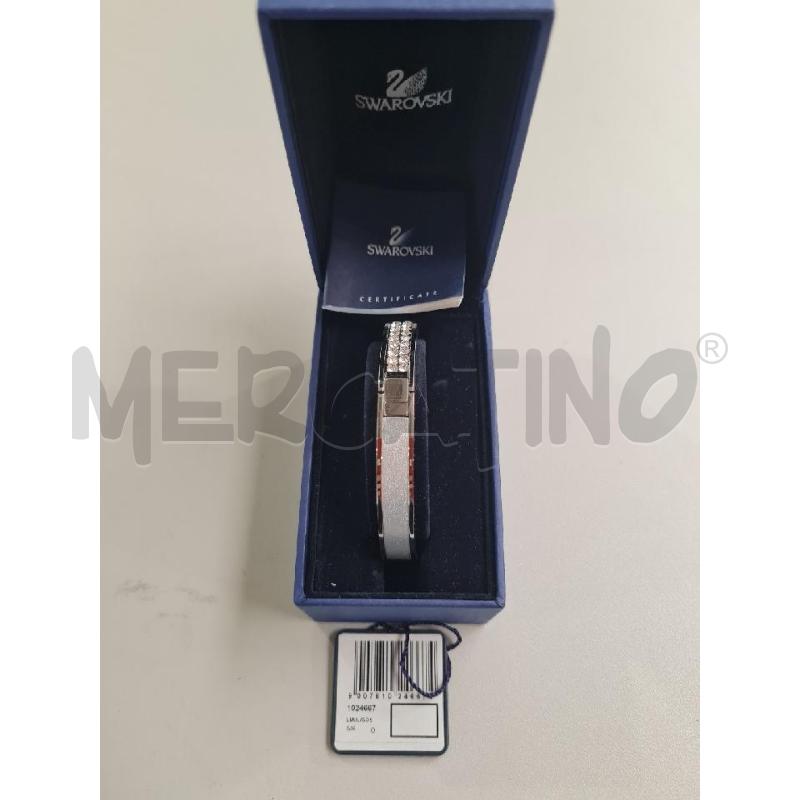 BRACCIALETTO SWAROVSKI RIGIDO ARGENTATO | Mercatino dell'Usato Modena 1