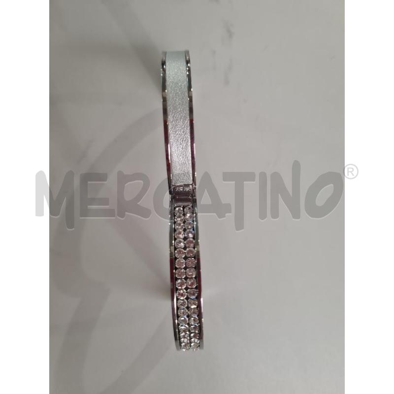 BRACCIALETTO SWAROVSKI RIGIDO ARGENTATO | Mercatino dell'Usato Modena 5