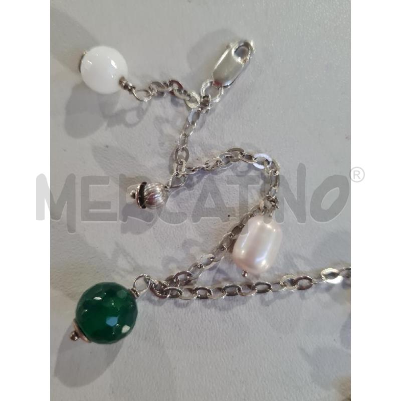 BRACCIALETTO ### PERLE BIANCO VERDE | Mercatino dell'Usato Modena 4
