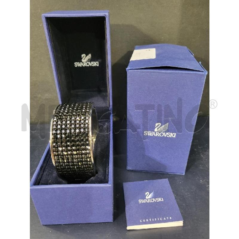 BRACCIALE DONNA SWAROVSKI CRISTALLI NER | Mercatino dell'Usato Modena 1
