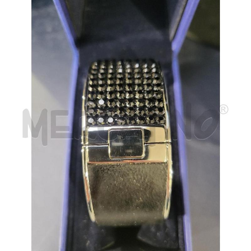 BRACCIALE DONNA SWAROVSKI CRISTALLI NER | Mercatino dell'Usato Modena 3