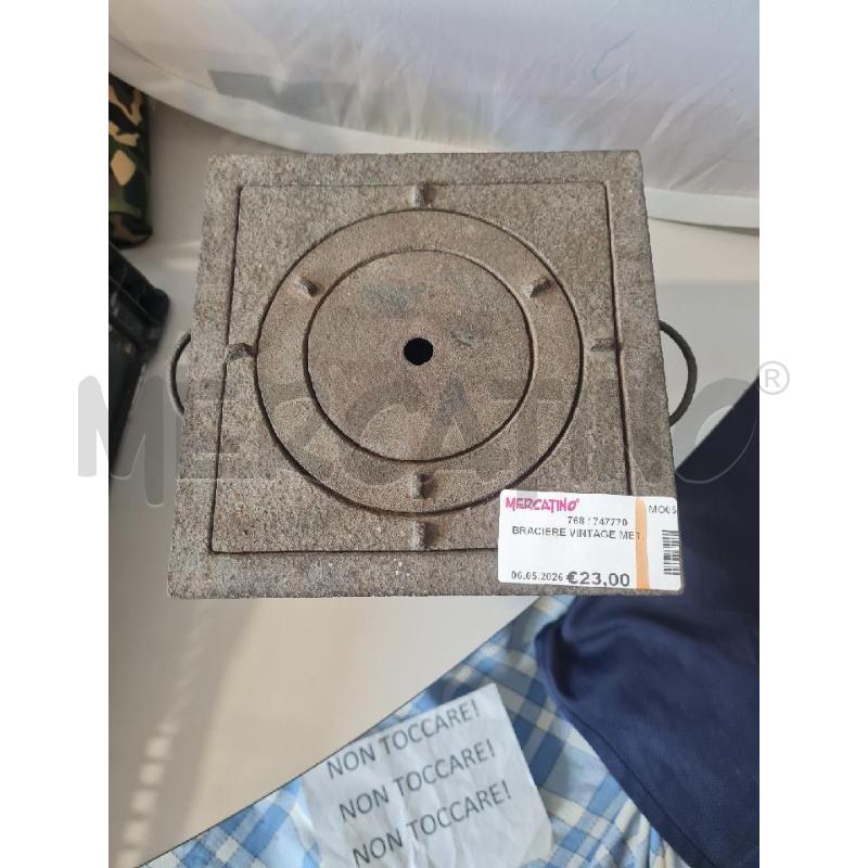 BRACIERE VINTAGE MET. | Mercatino dell'Usato Modena 2