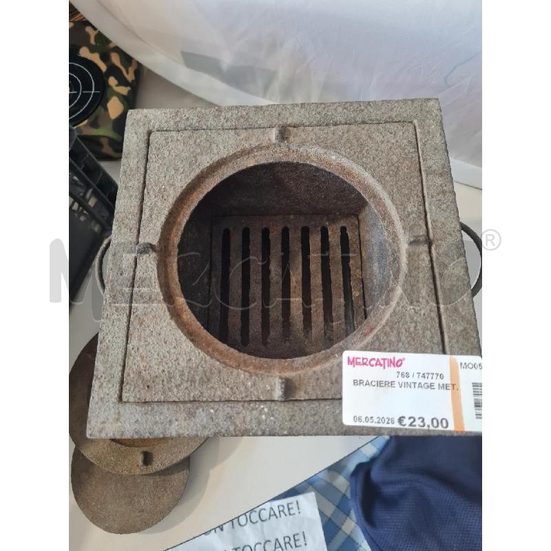 BRACIERE VINTAGE MET. | Mercatino dell'Usato Modena 4
