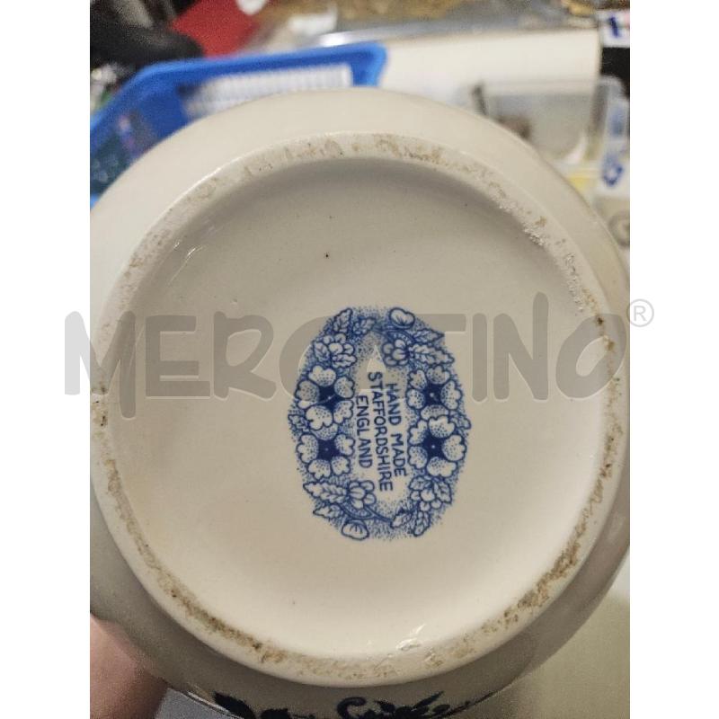 BROCCA CER. STAFFORDSHIRE ENGLAND FIORI BLU | Mercatino dell'Usato Modena 3