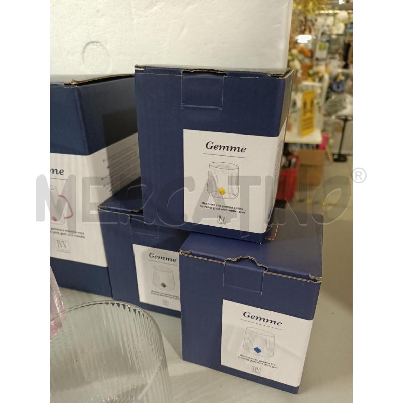 BROCCA +6 BICCHIERI IVV GEMME | Mercatino dell'Usato Modena 4