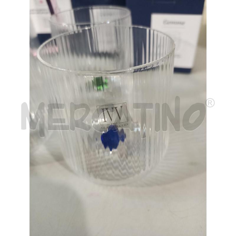 BROCCA +6 BICCHIERI IVV GEMME | Mercatino dell'Usato Modena 5