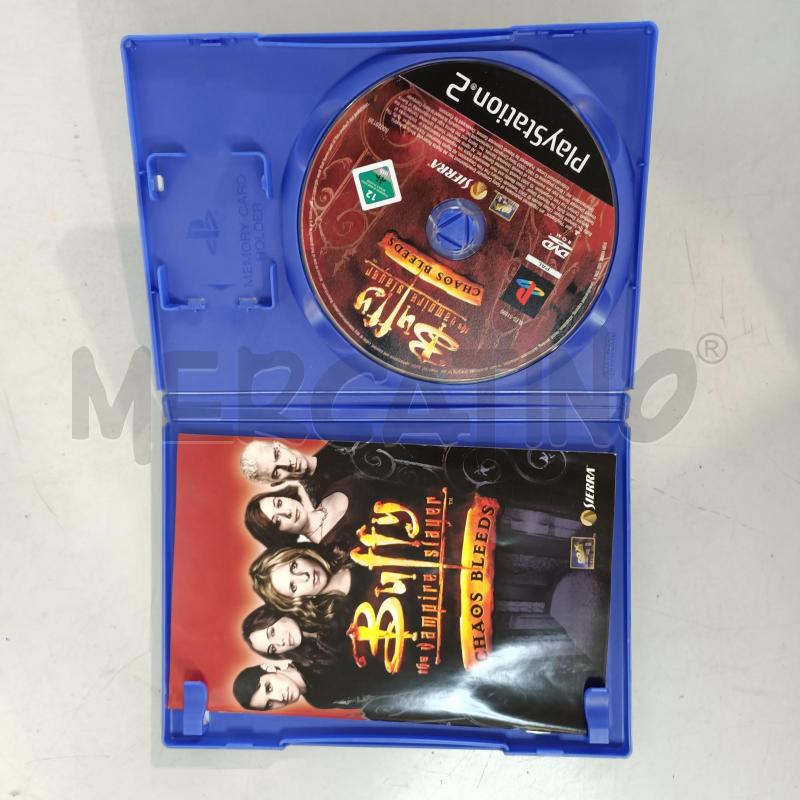 BUFFY THE VAMPIRE SLAYER CHAOS BLEEDS - PS2 VIDEO GIOCO  | Mercatino dell'Usato Modena 3