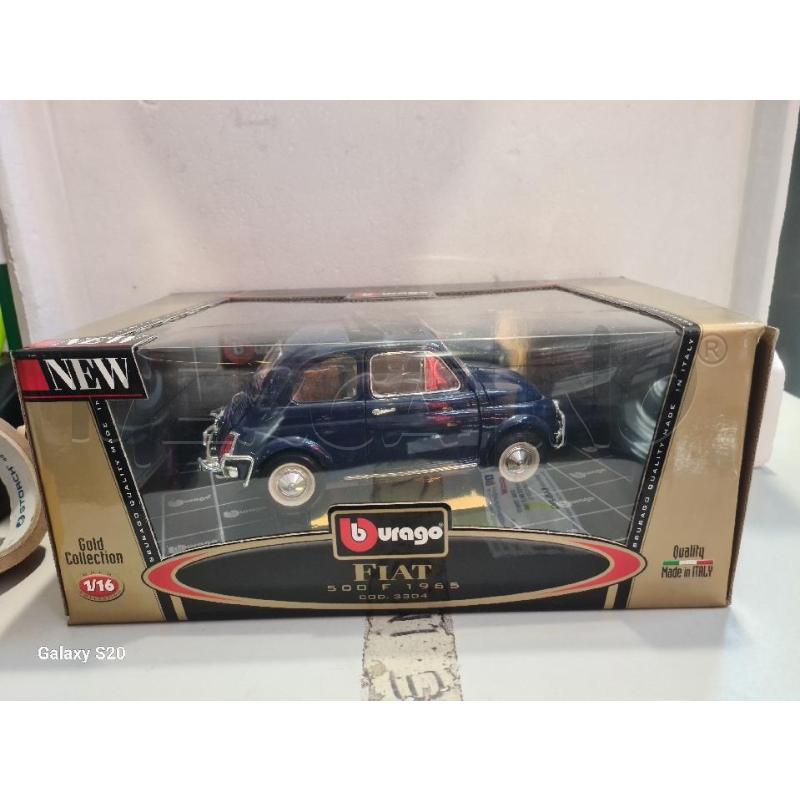 BURAGO FIAT 500 F 1965 1/16 CON SCATOLA | Mercatino dell'Usato Modena 1