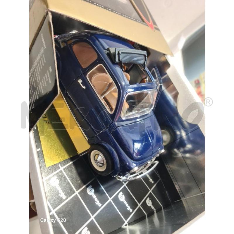 BURAGO FIAT 500 F 1965 1/16 CON SCATOLA | Mercatino dell'Usato Modena 2