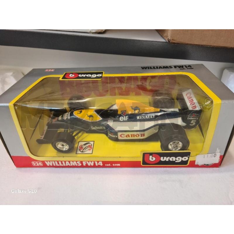 BURAGO WILLIAMS FW14 6108 1/24 | Mercatino dell'Usato Modena 1