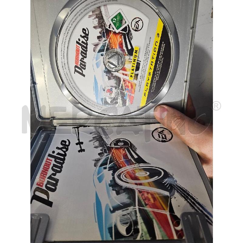 BURNOUT PARADISE PLATINUM - PS3 VIDEO GIOCO  | Mercatino dell'Usato Modena 3