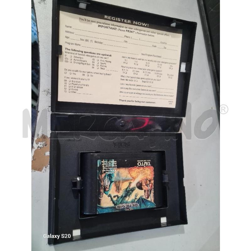 CADASH NO MANUALE - SEGA VIDEO GIOCO | Mercatino dell'Usato Modena 3