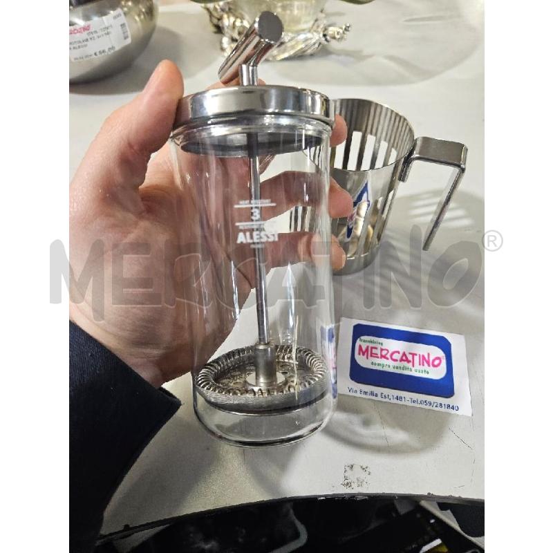 CAFFETTIERA PRESSO FILTRO INOX ALESSI ALDO ROSSI | Mercatino dell'Usato Modena 4