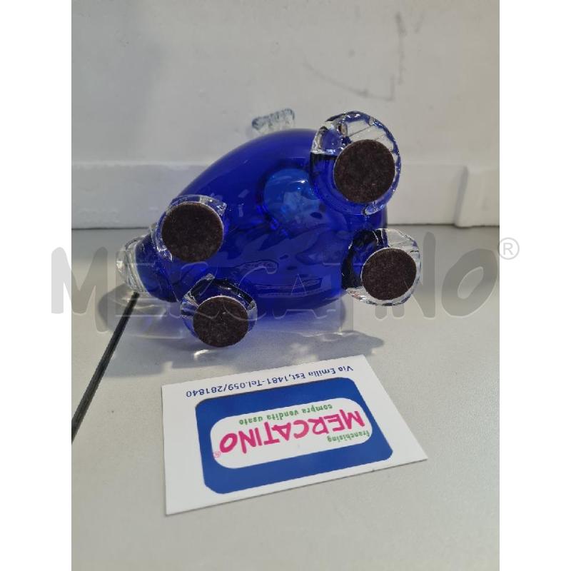 CAGNOLINO VETRO SOFFIATO BLU | Mercatino dell'Usato Modena 4