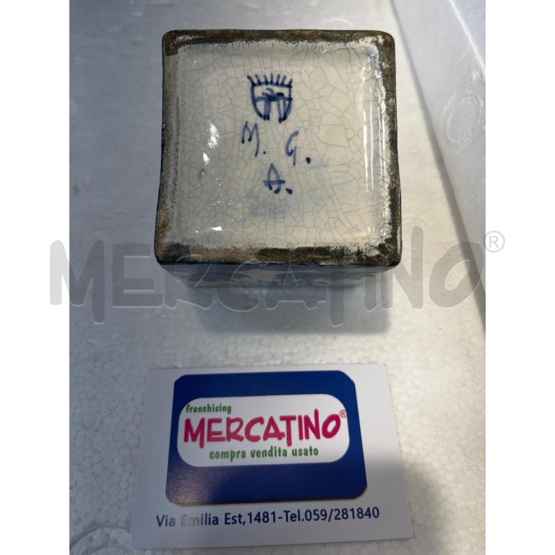 CALAMAIO CER. DIPINTO BLU | Mercatino dell'Usato Modena 1