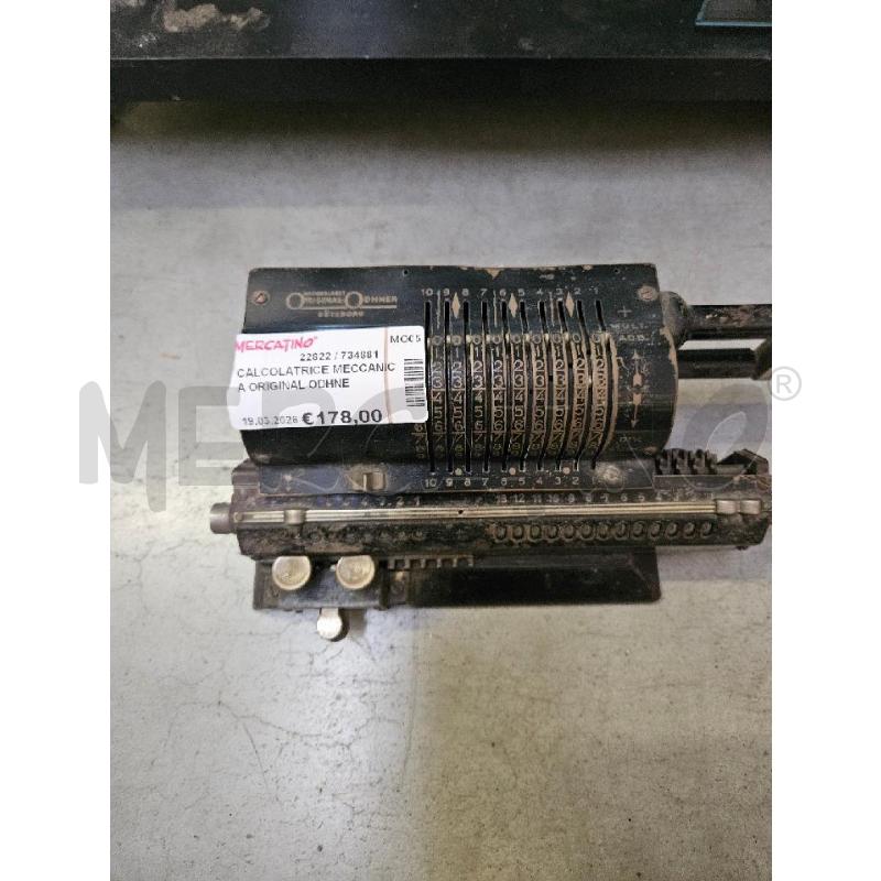 CALCOLATRICE MECCANICA ORIGINAL ODHNER | Mercatino dell'Usato Modena 2