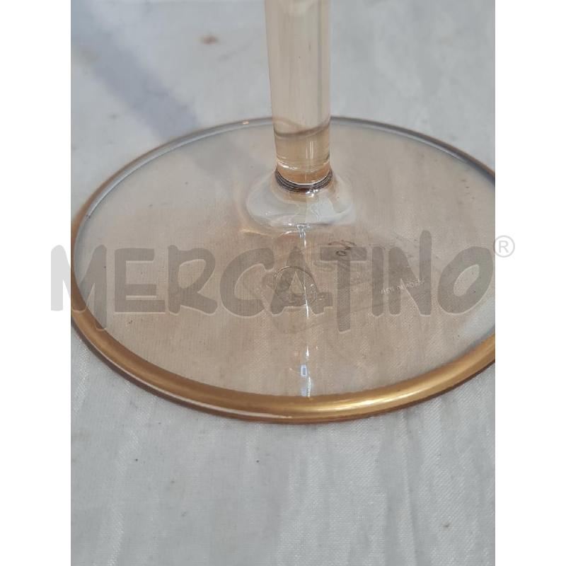 CALICE CRIST. DORATURA DA CHAMPAGNE | Mercatino dell'Usato Modena 5
