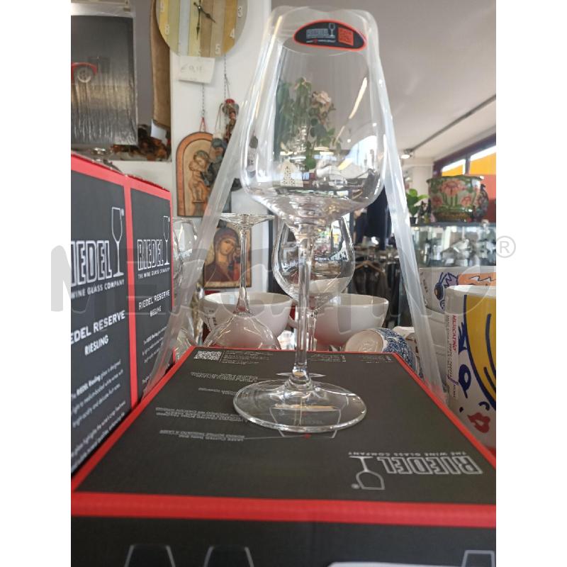 CALICI PZ. 6 VETRO SONORO RIEDEL RIESCLING | Mercatino dell'Usato Modena 2