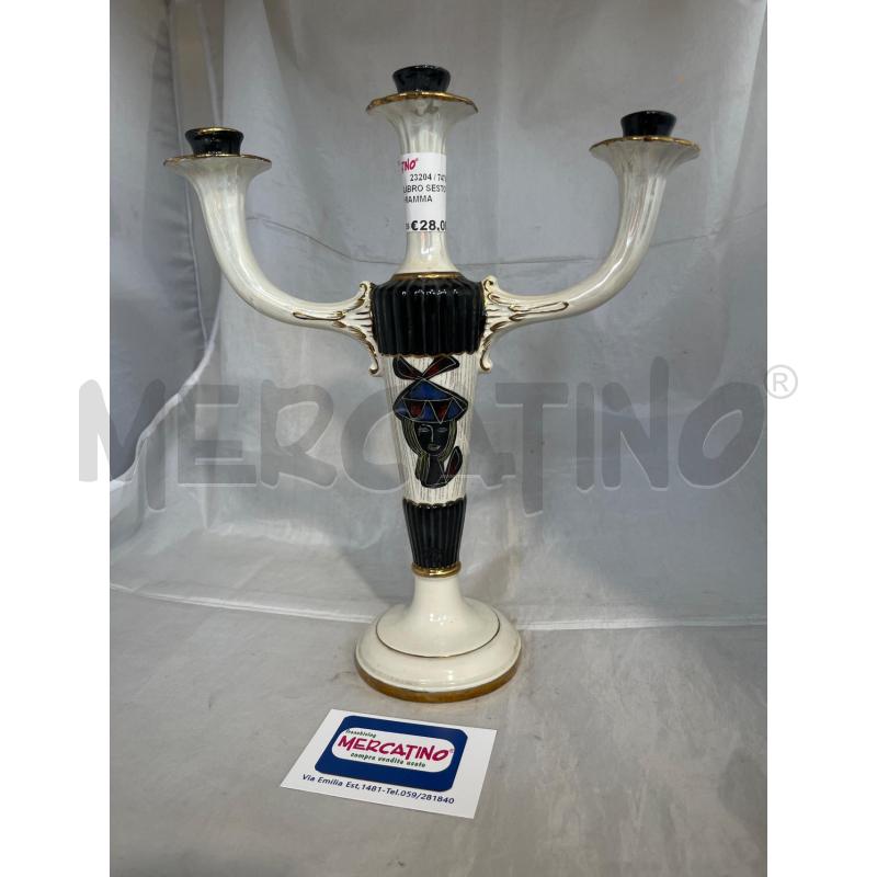 CANDELABRO SESTO FIORENTINO FIAMMA | Mercatino dell'Usato Modena 1