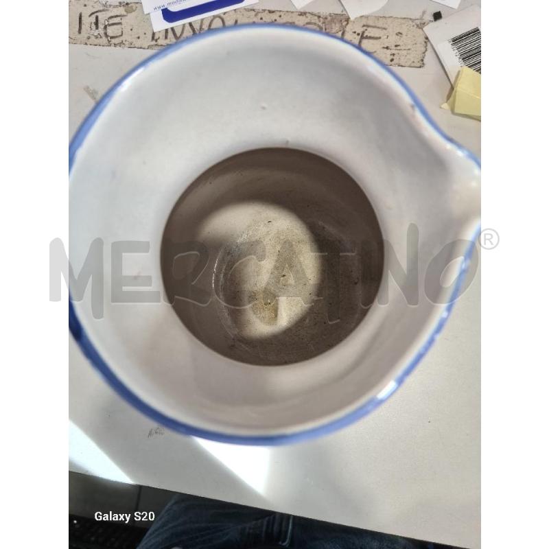 CARAFFA MAIOLICA DERUTA 20CM FIGURA MASCHILE | Mercatino dell'Usato Modena 3