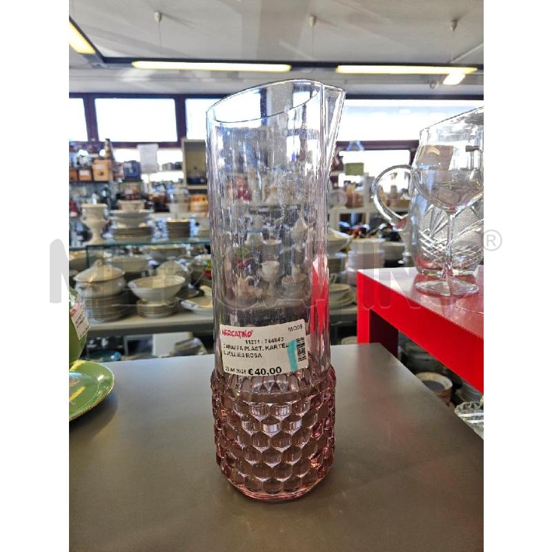 CARAFFA PLAST. KARTELL JELLIES ROSA | Mercatino dell'Usato Modena 1