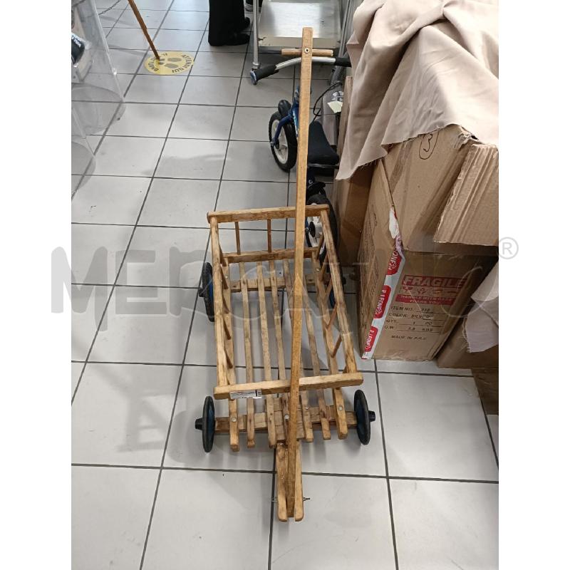 CARRELLINO LEGNO RUOTE | Mercatino dell'Usato Modena 2