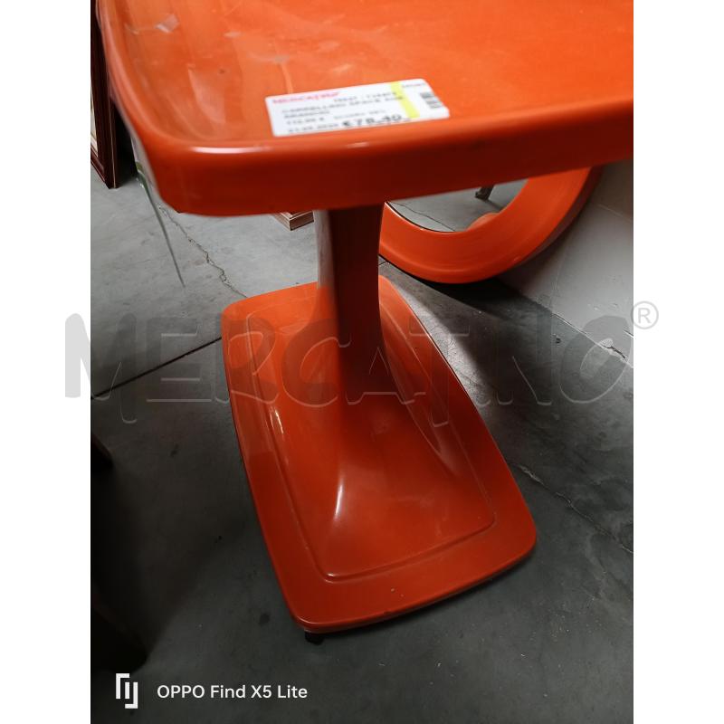 CARRELLINO SPACE AGE ARANCIO | Mercatino dell'Usato Modena 2