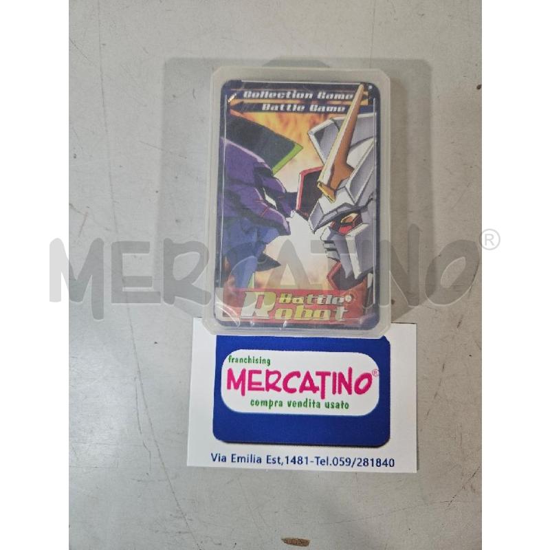 CARTE DA GIOCO BATTLE ROBOT GUNDAM EVANGELION SIGILLATE | Mercatino dell'Usato Modena 1