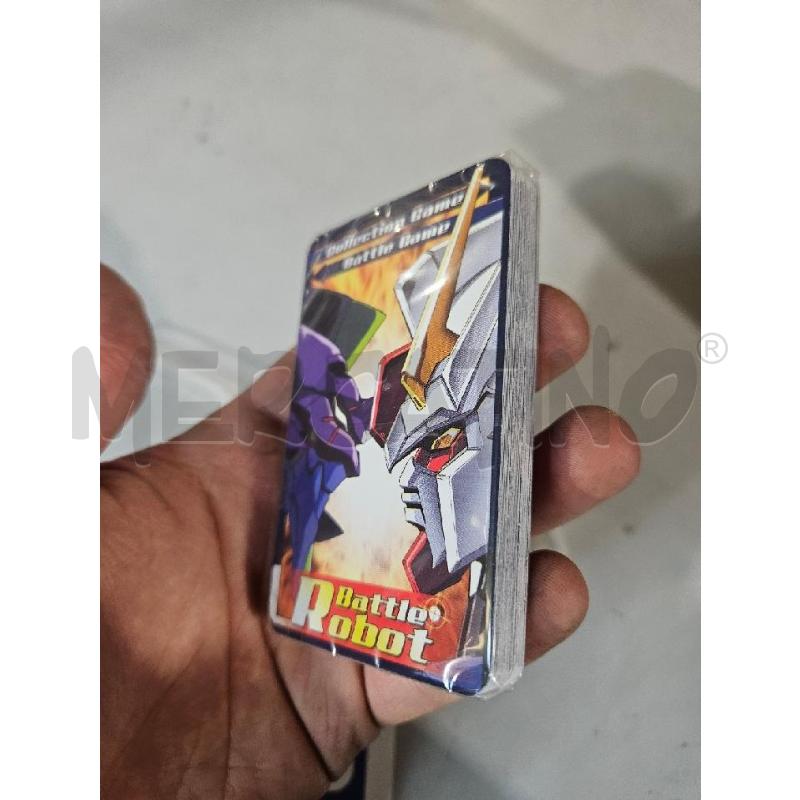 CARTE DA GIOCO BATTLE ROBOT GUNDAM EVANGELION SIGILLATE | Mercatino dell'Usato Modena 2