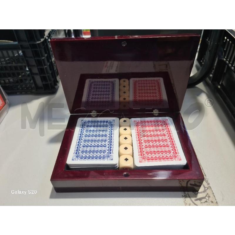 CARTE DA GIOCO CON SCATOLA E DADI AQUILA | Mercatino dell'Usato Modena 1