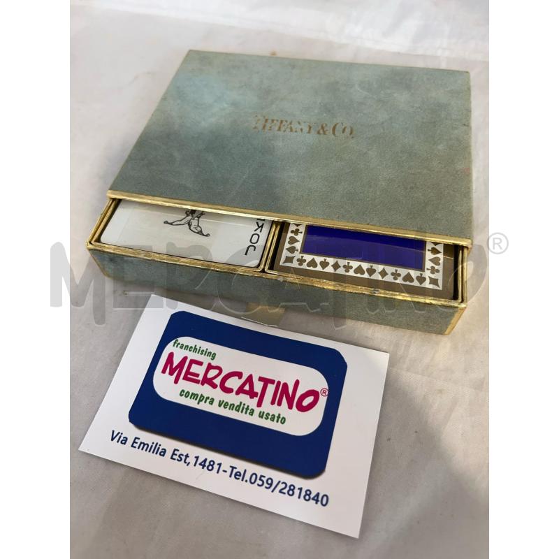 CARTE DA GIOCO TIFFANY | Mercatino dell'Usato Modena 1