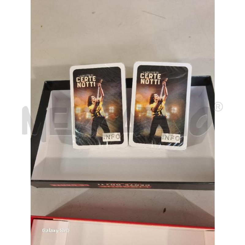 CARTE DA GIOCO  LIGABUE | Mercatino dell'Usato Modena 2