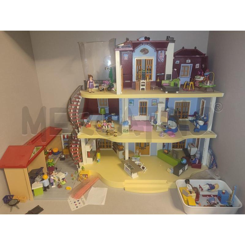 CASA PLASTICA PLAY MOBIL DOLL +CON 8 STANZE ACCESSORI | Mercatino dell'Usato Modena 3