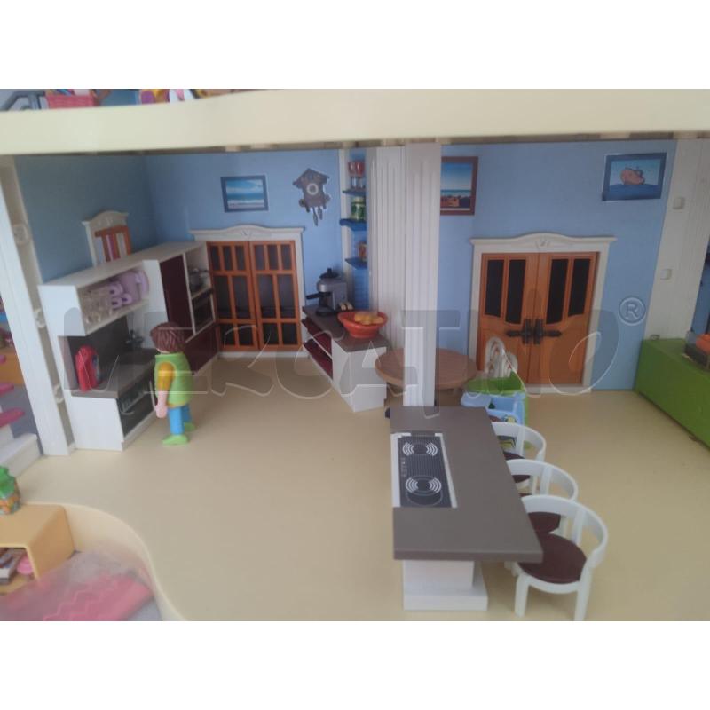 CASA PLASTICA PLAY MOBIL DOLL +CON 8 STANZE ACCESSORI | Mercatino dell'Usato Modena 5