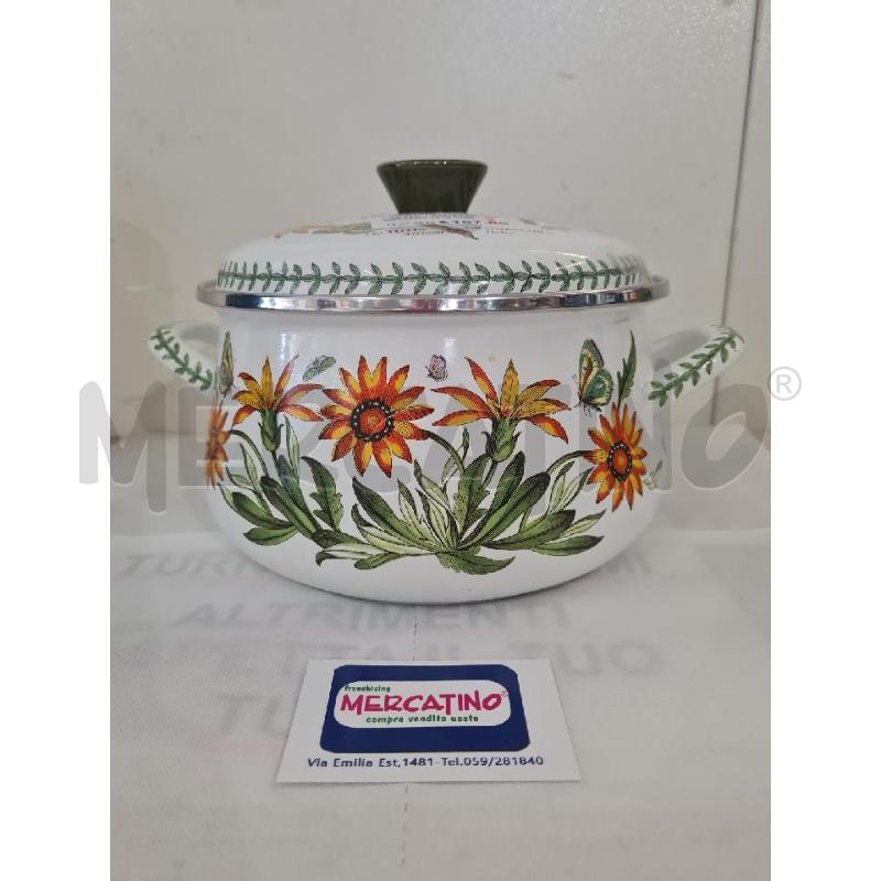 CASSERUOLA +COP. THE BOTANIC 1818 PORTMERION 23CM | Mercatino dell'Usato Modena 1