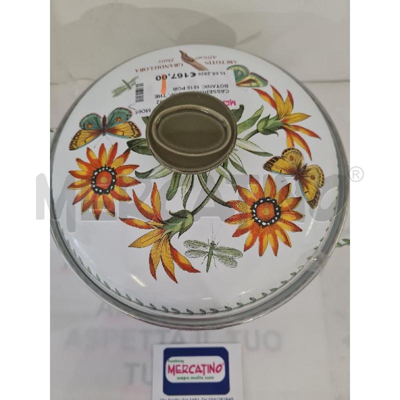 CASSERUOLA +COP. THE BOTANIC 1818 PORTMERION 23CM | Mercatino dell'Usato Modena 2