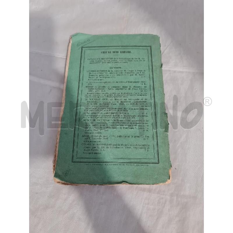 CATALOGUE LIVRES RARES 1857 - LIBRO | Mercatino dell'Usato Modena 2