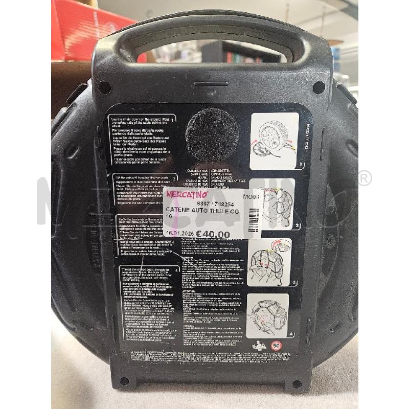 CATENE AUTO THULE CG 10 | Mercatino dell'Usato Modena 2