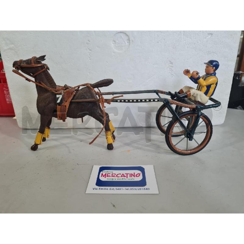 CAVALLO CARRETTO TROTTO VINTAGE VENDUTO COME NON FUNZIONANTE | Mercatino dell'Usato Modena 1
