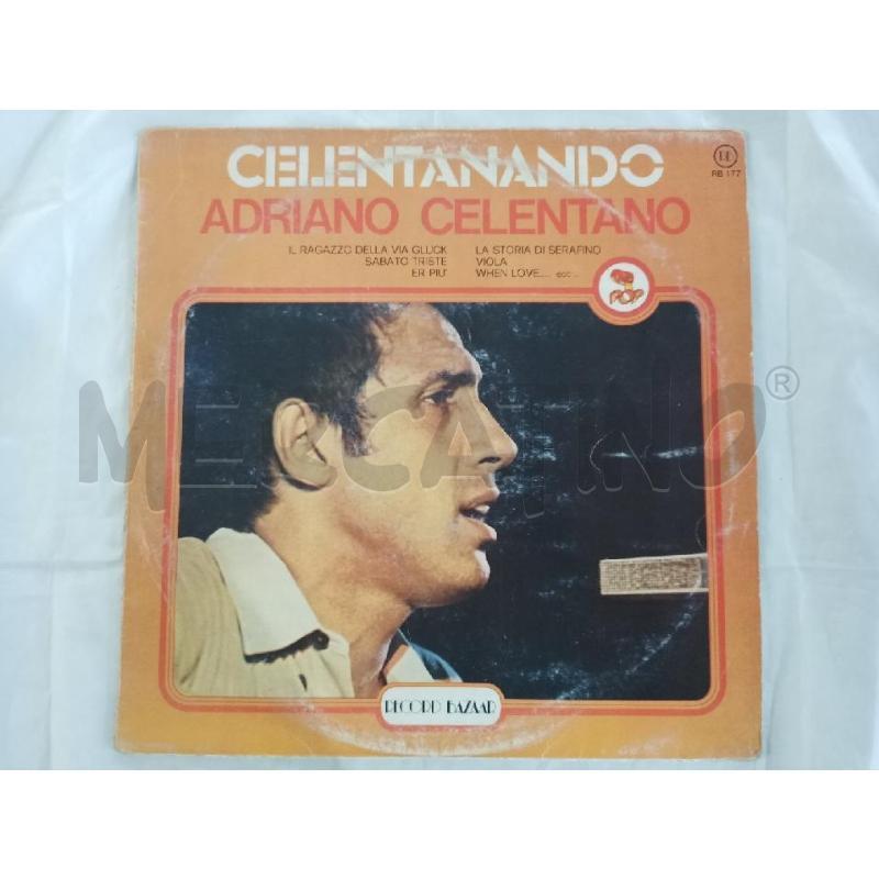 CELENTANANDO ADRIANO CELENTANO RECORD BAZAR - LP | Mercatino dell'Usato Modena 1