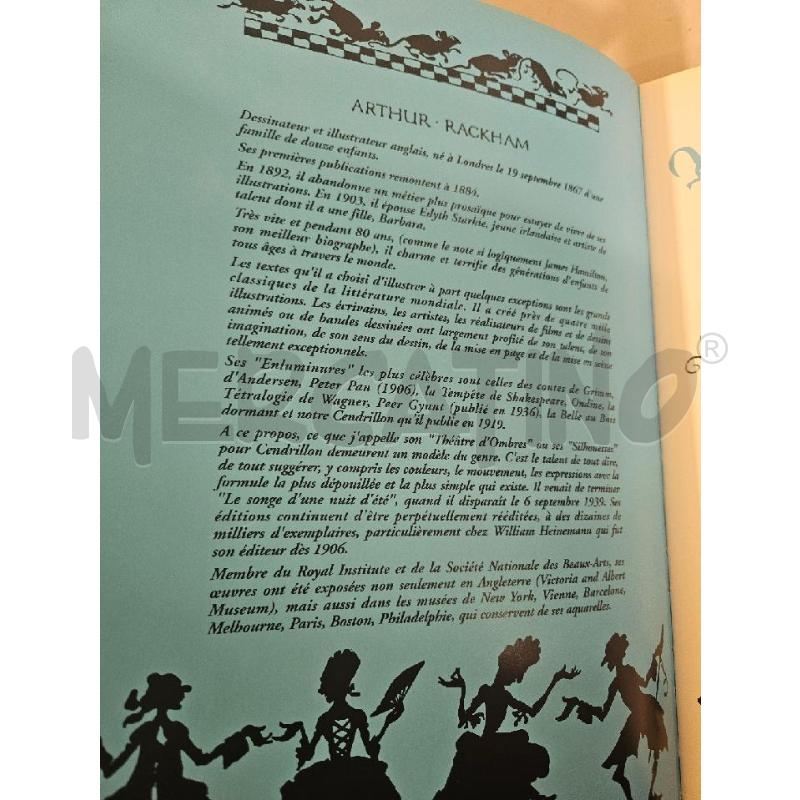 CENDRILLON C. PERRAULT ILLUSTRATA A.RACKHAM LIBRO FRANCESE | Mercatino dell'Usato Modena 4