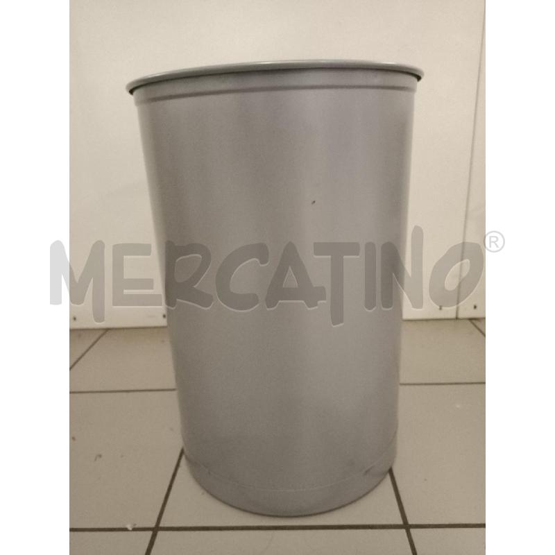 CESTINO ACCIAIO CAIMI GRIGIO PORTAPROGETTI 50X36CM | Mercatino dell'Usato Modena 1
