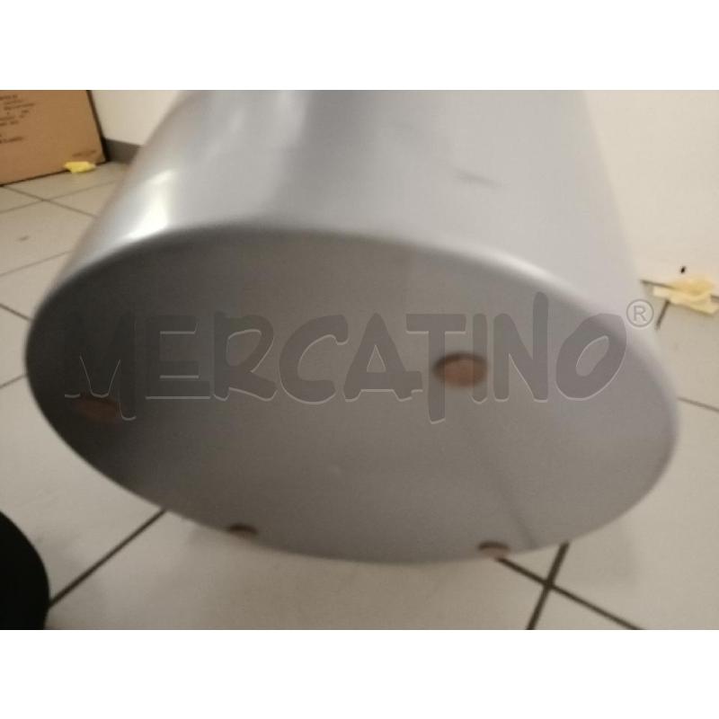CESTINO ACCIAIO CAIMI GRIGIO PORTAPROGETTI 50X36CM | Mercatino dell'Usato Modena 3