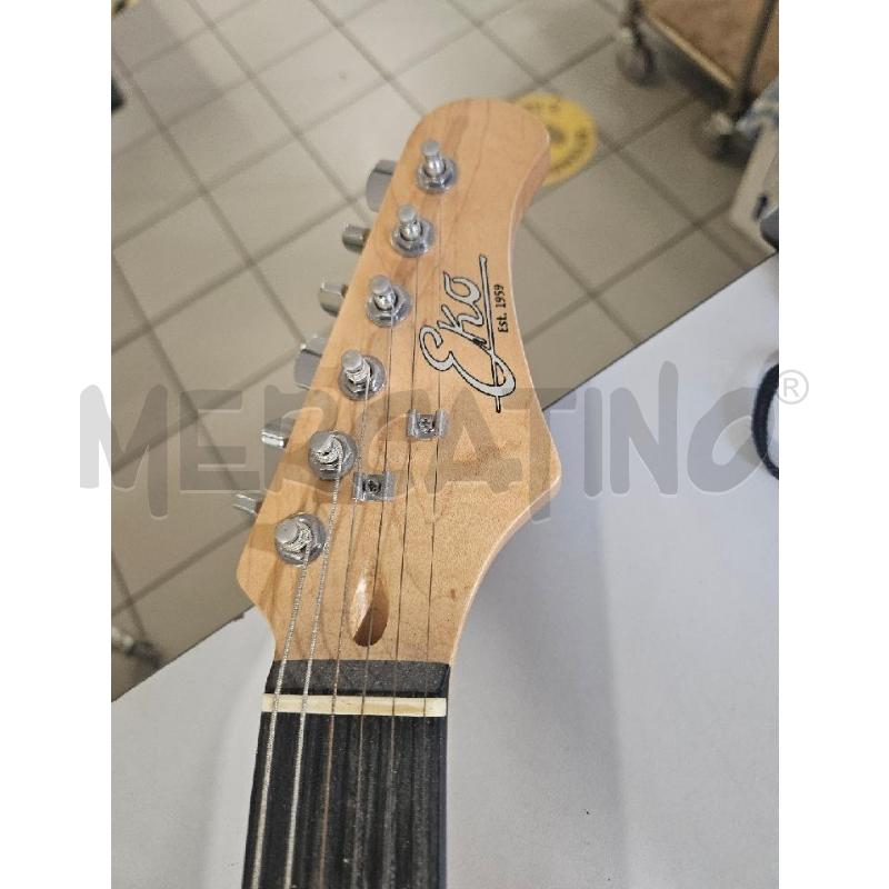 CHITARRA ELETTRICA EKO EST 1959 NERA BIANCO | Mercatino dell'Usato Modena 3