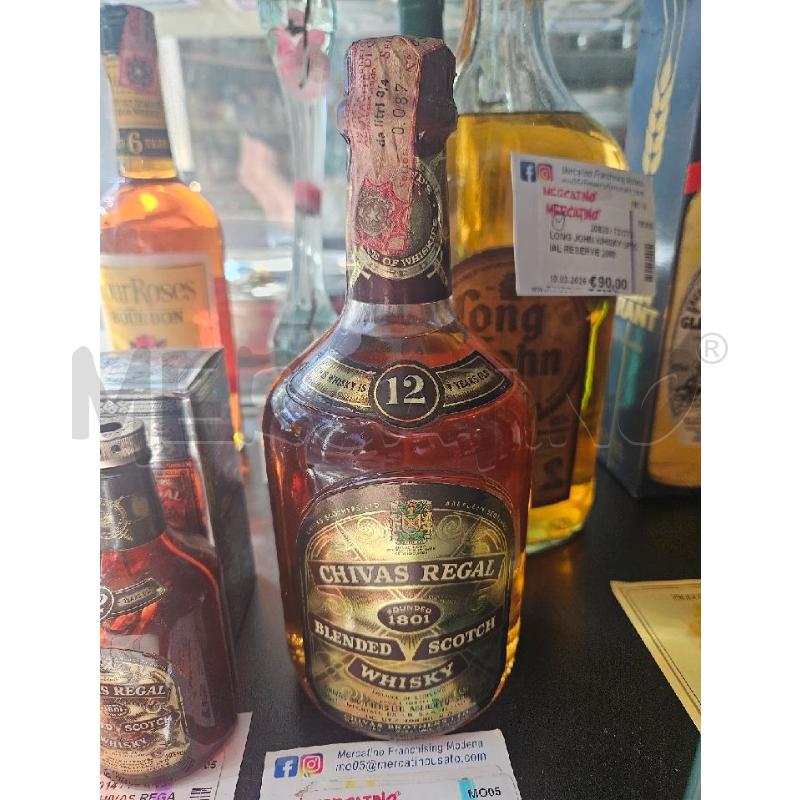CHIVAS REGAL 1801 WHISKY 75 43 | Mercatino dell'Usato Modena 1