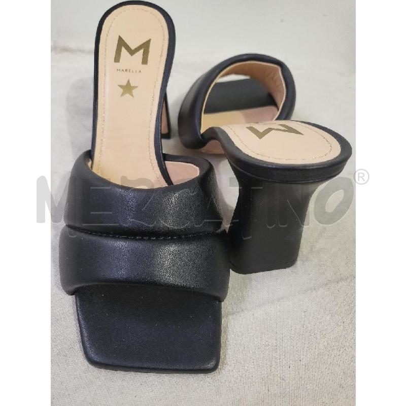 CIABATTE DONNA NERE MARELLA | Mercatino dell'Usato Modena 4