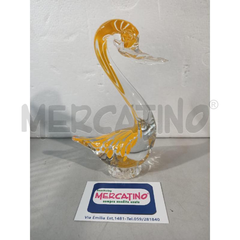 CIGNO MURANO 17CM | Mercatino dell'Usato Modena 1
