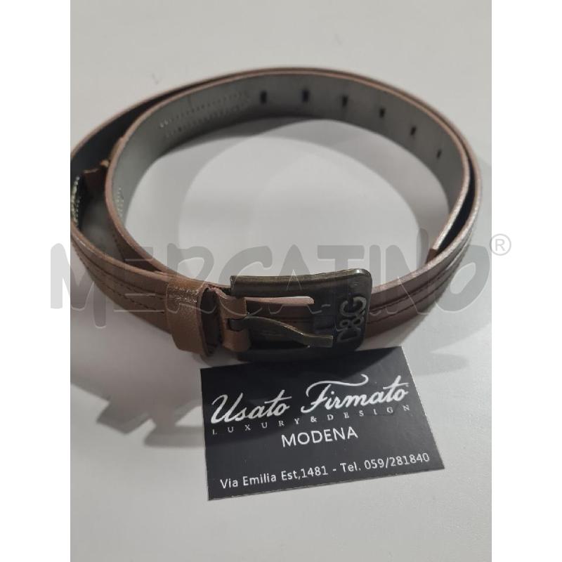 CINTURA DONNA D&G NOCCIOLA | Mercatino dell'Usato Modena 1