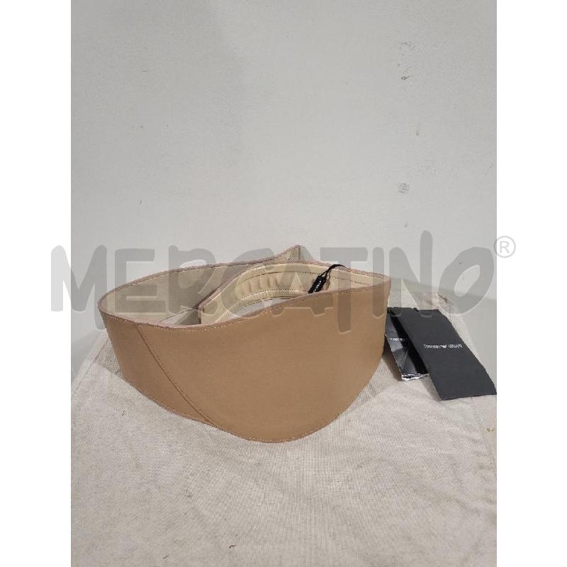 CINTURA DONNA PELLE ARMANI CAMMELLO | Mercatino dell'Usato Modena 1